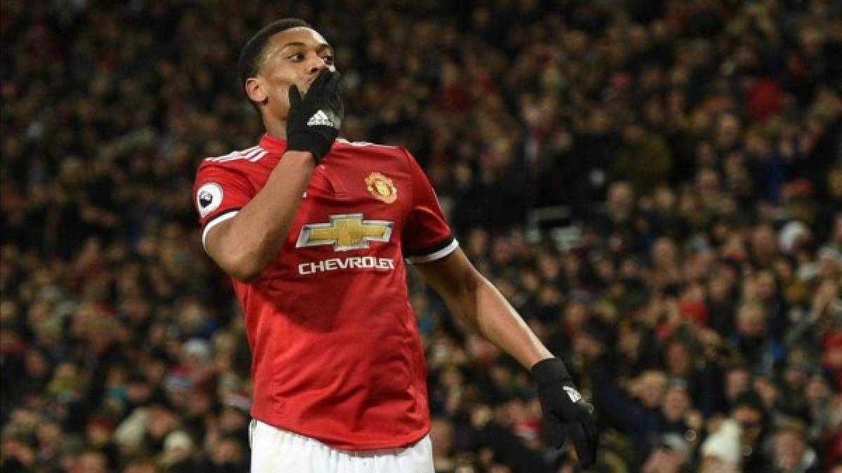 Philippe Lamboley, representante de Anthony Martial, ha asegurado que su jugador se quiere ir del Manchester United. “Tras pensar en todas las opciones, Anthony (Martial) quiere dejar el Manchester United”, dijo en declaraciones RMC Sport. Foto AFP