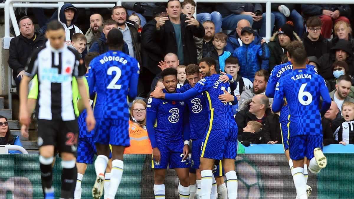 Reece James brindó una alegría al Chelsea con su doblete.