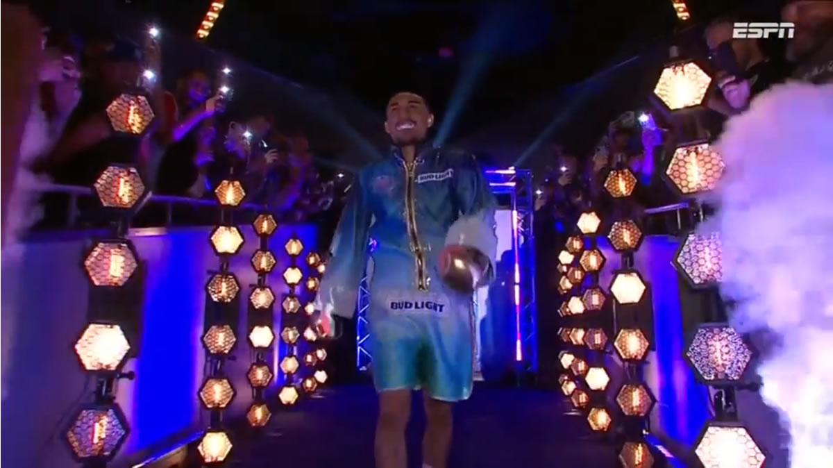 Así vivimos la pelea y triunfo de Teófimo López vs Josh Taylor