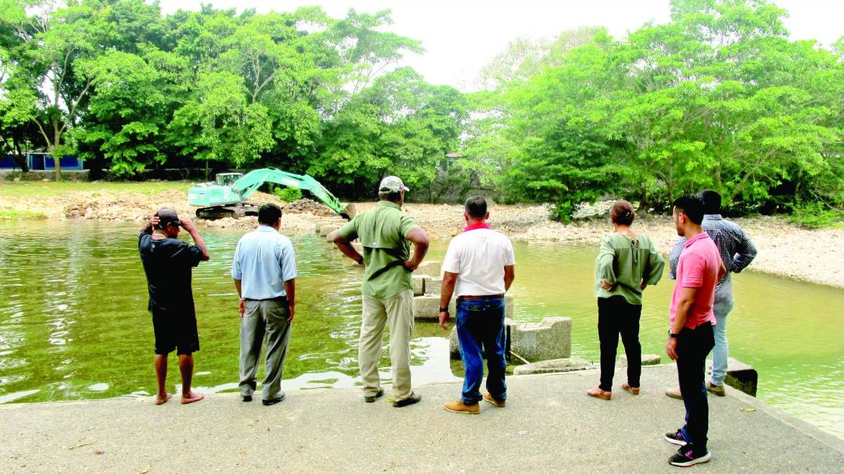 Ceibeños se quedan sin agua por bajo caudal en el río Danto
