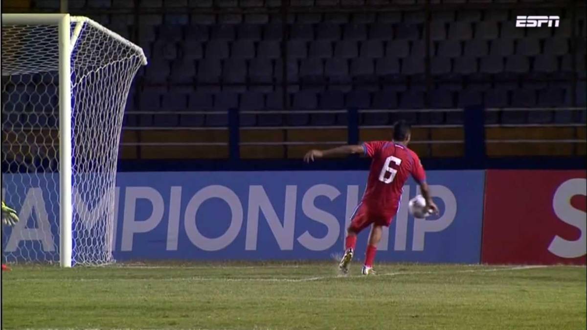 El penal no pitado a Honduras ante Panamá en el Premundial Sub-17