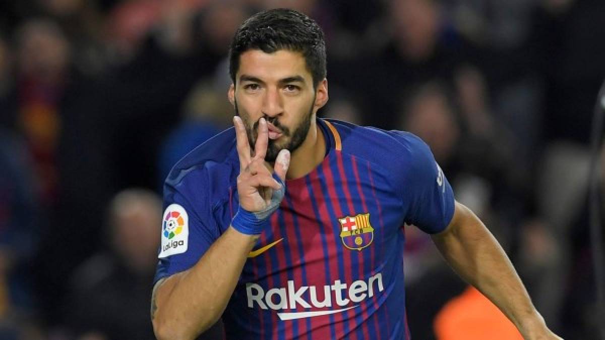 5. Luis Suárez (Barcelona) - 34 goles y 3719.