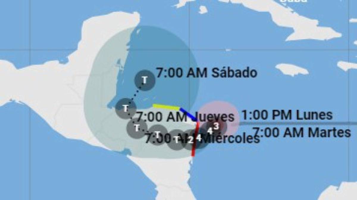 De acuerdo con lo reportado por el Centro Nacional de Huracanes de Estados Unidos (NHC por sus siglas en inglés), el paso del huracán podría provocar inundaciones, deslizamientos y marejadas ciclónicas.