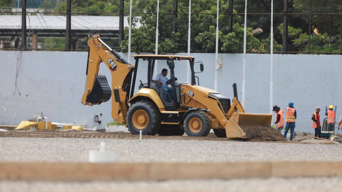 Diferentes tipos de maquinarias han sido utilizadas.