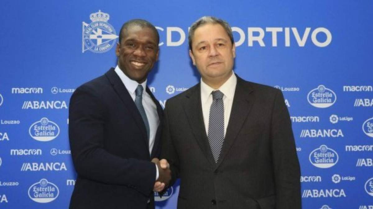 Clarence Seedorf ha sido nombrado como nuevo entrenador del Deportivo de La Coruña de España.