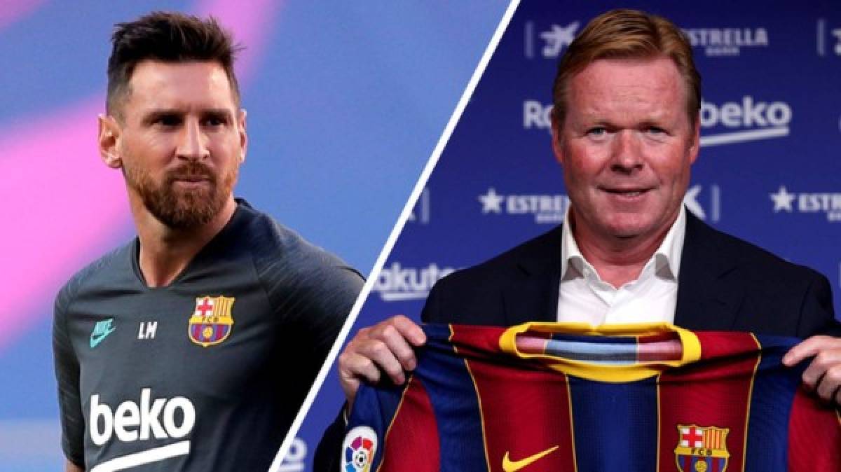 Por otra parte, Koeman habló cara a cara con Lionel Messi luego de que el argentino se incorporó por pirimera vez a los entrenamientos del Barcelona tras la novela que protagonizó al querer irse del club catalán.