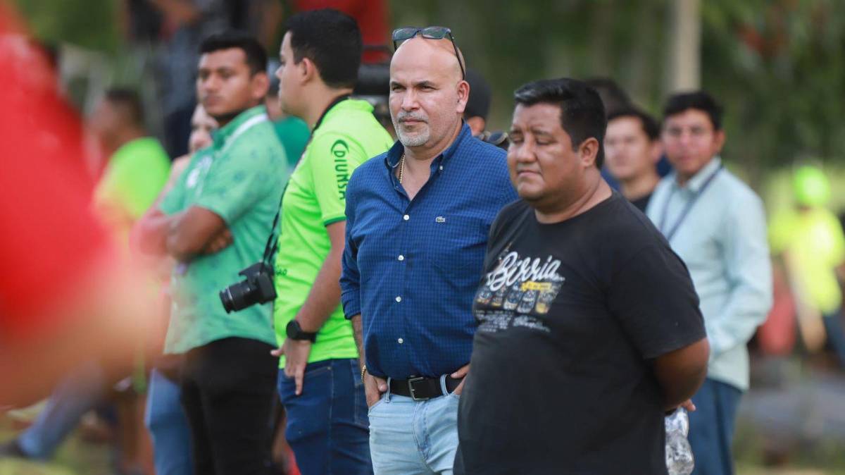 Orinson Amaya durante el amistoso de Marathón ante Real Estelí.
