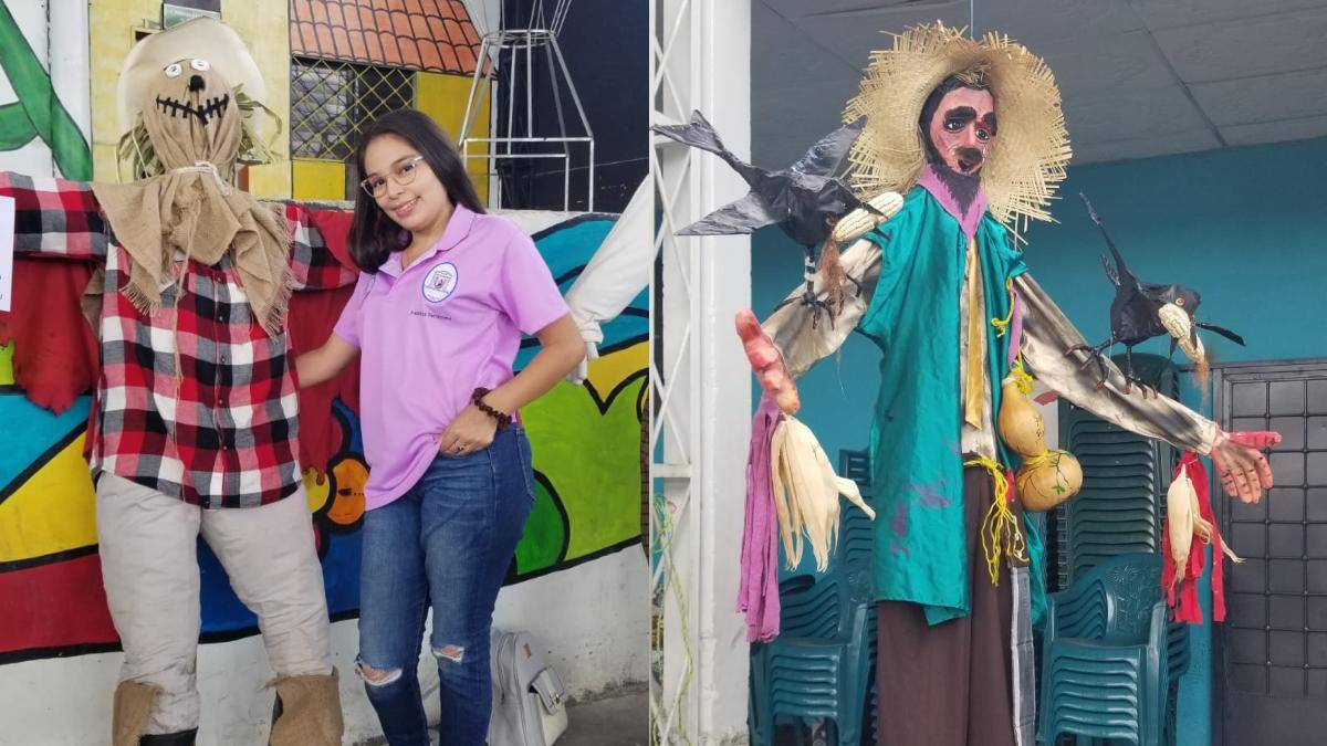 Se escoge el mejor espantapájaros en La Labor, Ocotepeque