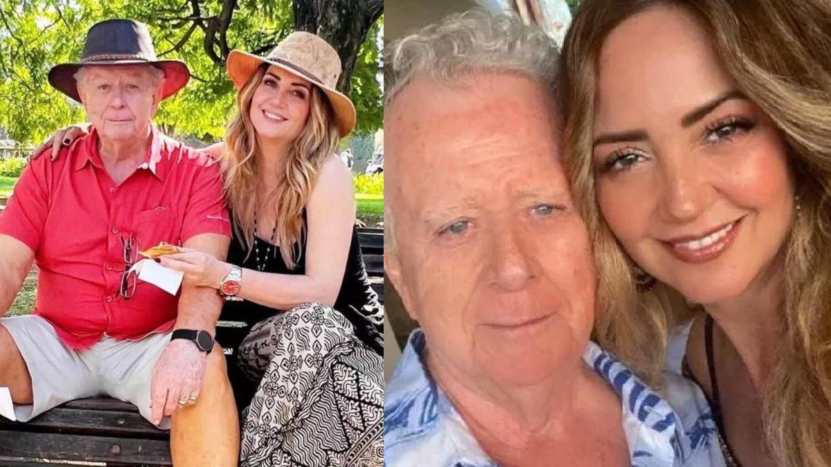 Andrea Legarreta da un mensaje especial a su padre en su cumpleaños 82