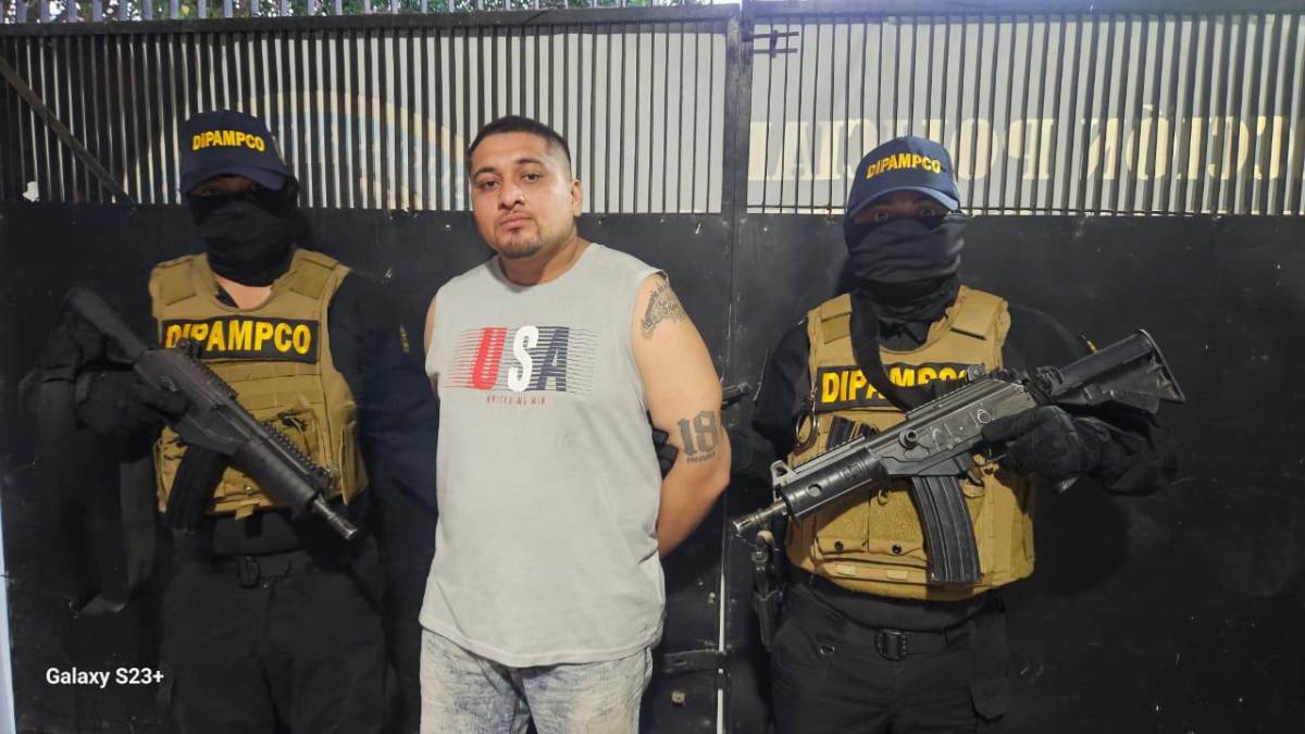 Capturan a pareja de la pandilla 18 en La Lima, Cortés