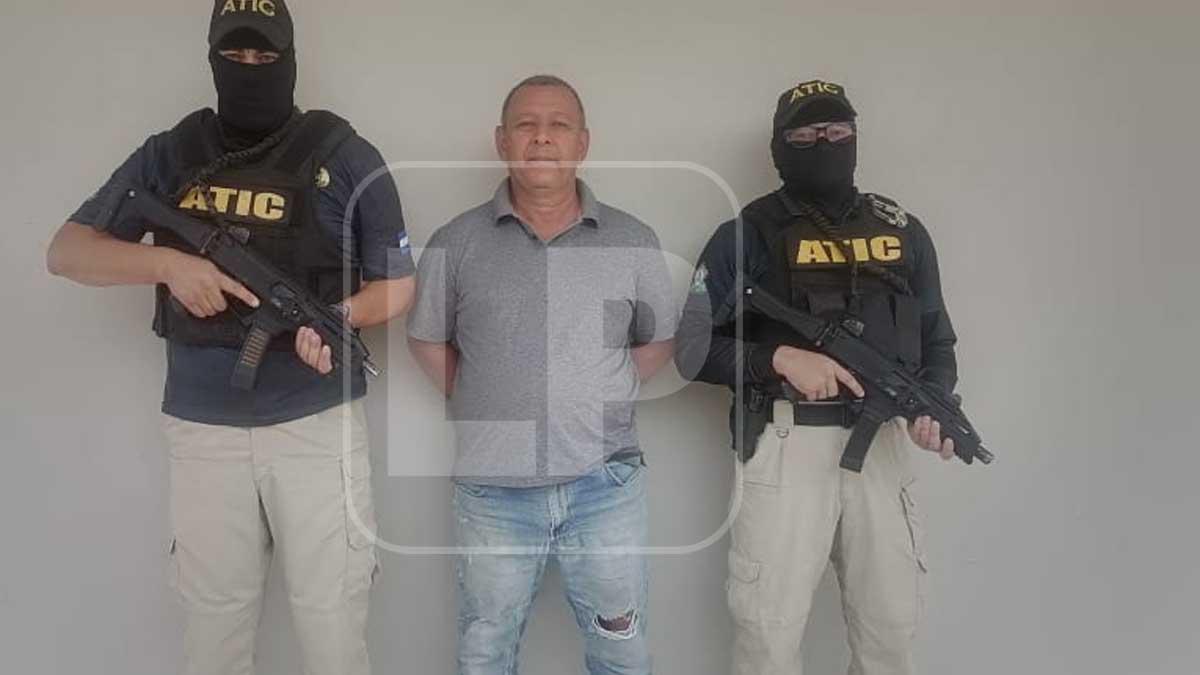 Atic captura a exalcalde de San Sebastián, Comayagua, por malversación de fondos
