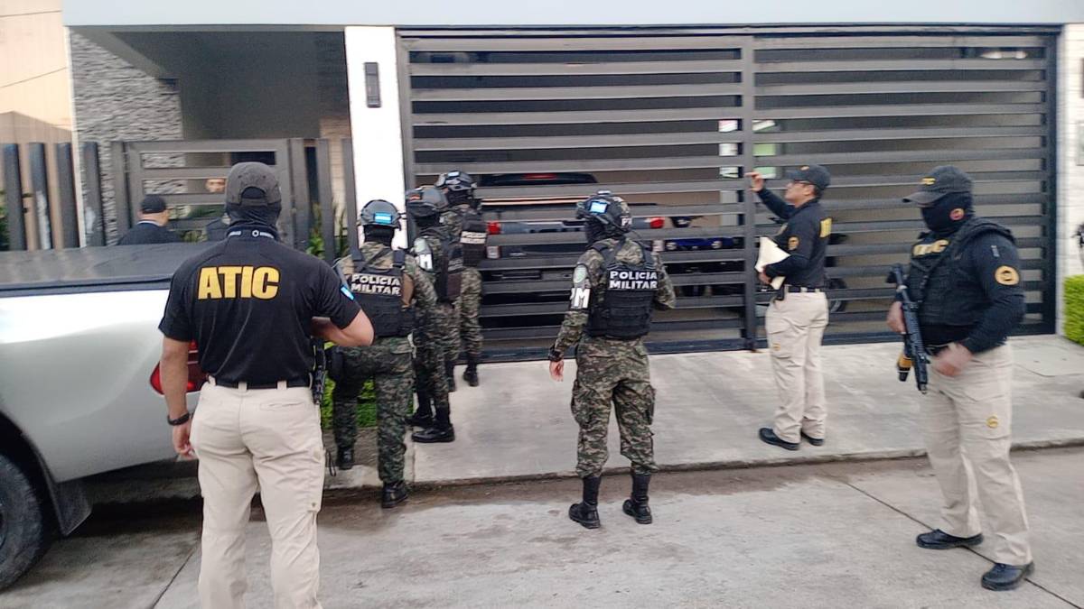 MP ejecuta allanamientos contra red de narcotráfico internacional en la zona norte