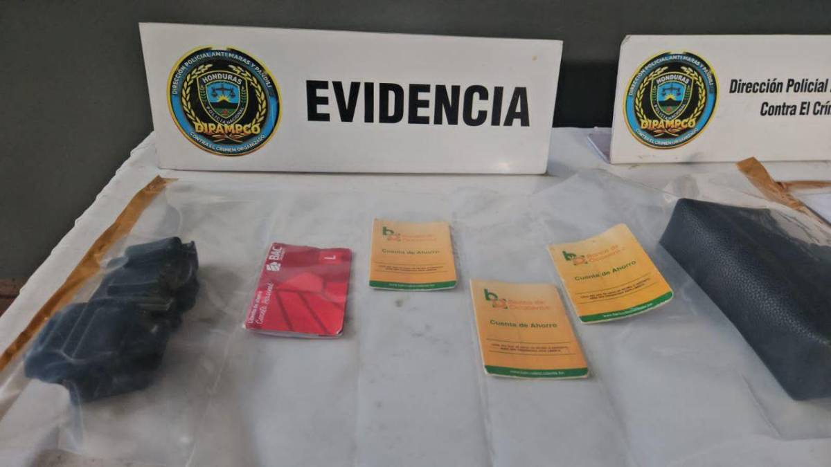 Cae “El Gordo”, presunto pandillero de la 18, con libretas bancarias en Chamelecón