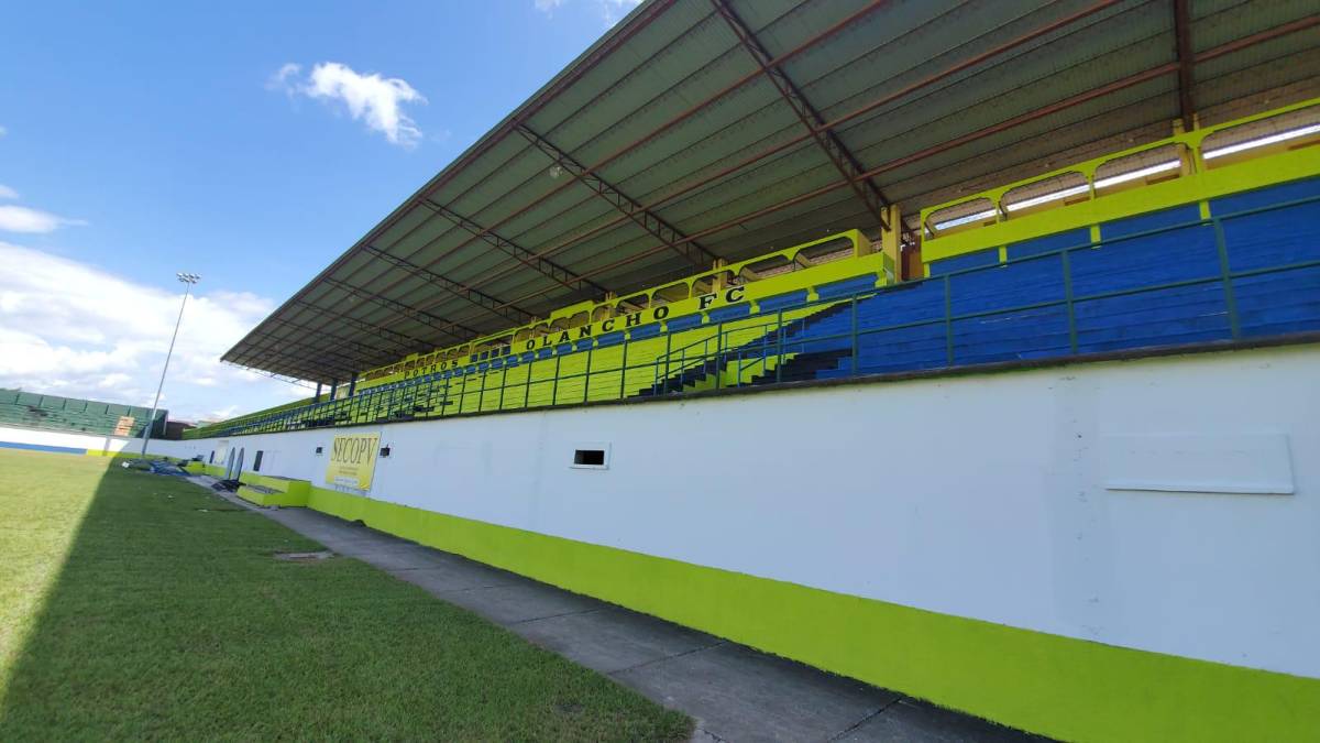 Antes del ascenso del Olancho FC, Juticalpa jugaba sus partidos de local de la Liga Nacional en este recinto deportivo.