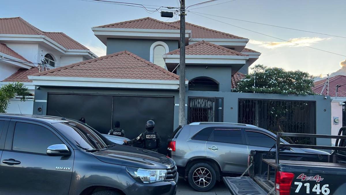 Allanan propiedades de narcos ligados a policías hondureños