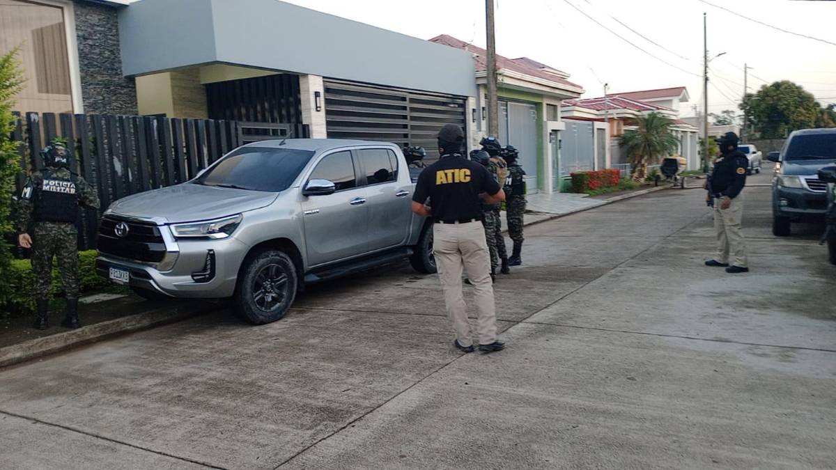 MP ejecuta allanamientos contra red de narcotráfico internacional en la zona norte
