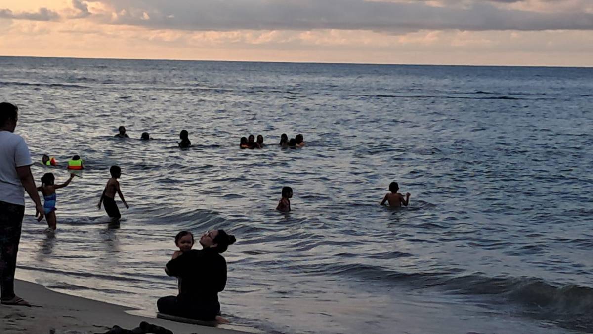 Las playas de La Ceiba y alrededores estuvieron bien concurridas durante las vacaciones del feriado Morazánico.