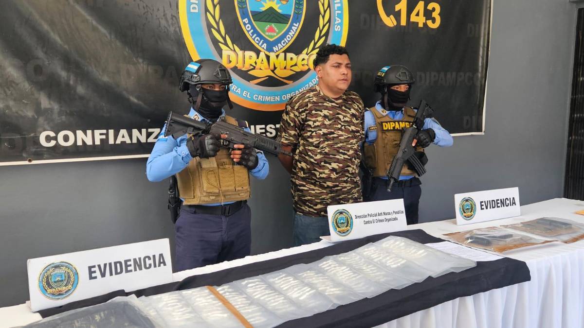 Capturan a El Venado, peligroso miembro de la MS-13 en San Pedro Sula