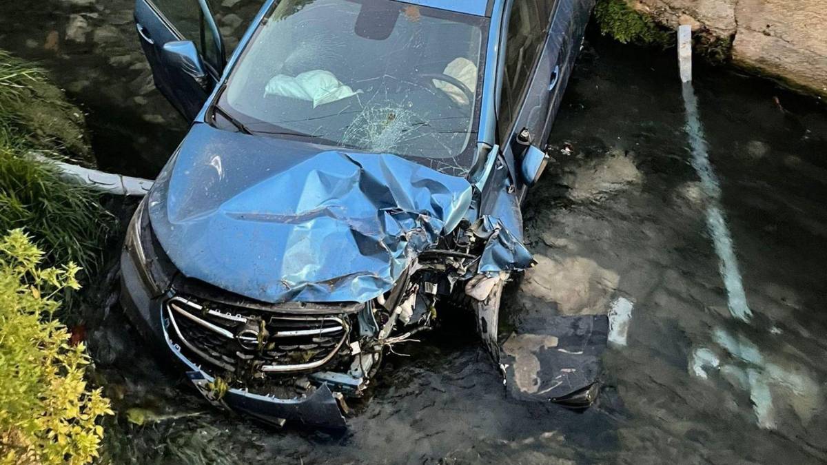 Automóvil conducido por el presunto homicida.