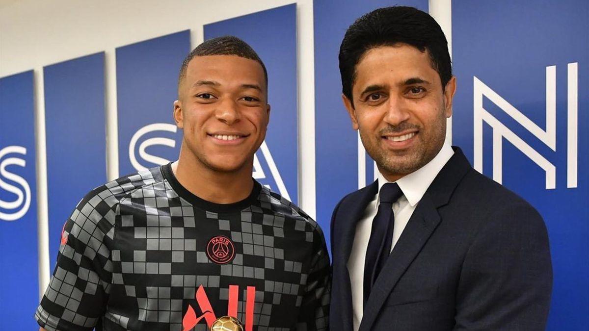 La relación entre Mbappé y Nasser Al-Khelaifi se enfrío mucho en los últimos meses.