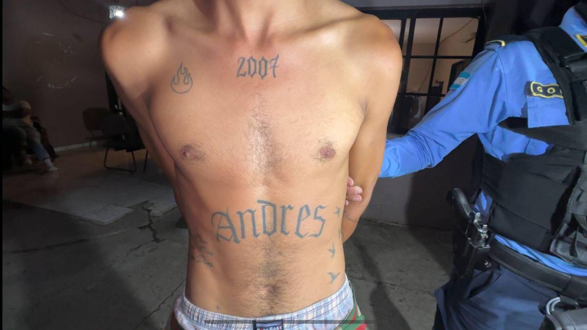 Capturan a cuatro supuestos sicarios de la pandilla 18 en Comayagua