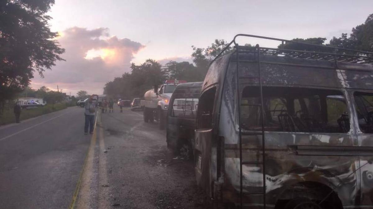 Estables hondureños que sobrevivieron a accidente en Tuxtla, México