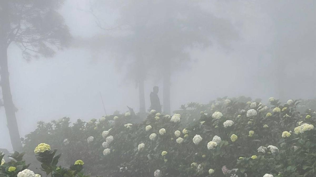El termómetro está a 9 grados centígrados... y no es en La Esperanza, Intibucá