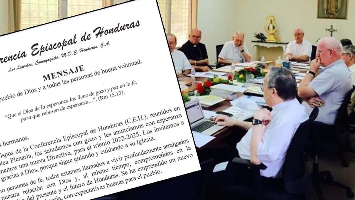 Conferencia Episcopal pide “avanzar hacia una auténtica refundación de Honduras”