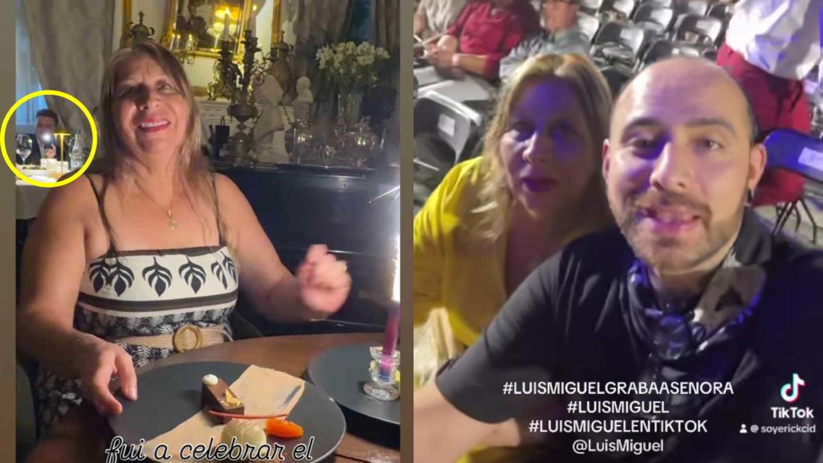 Luis Miguel compensa a mujer que le arruinó el festejo de cumpleaños