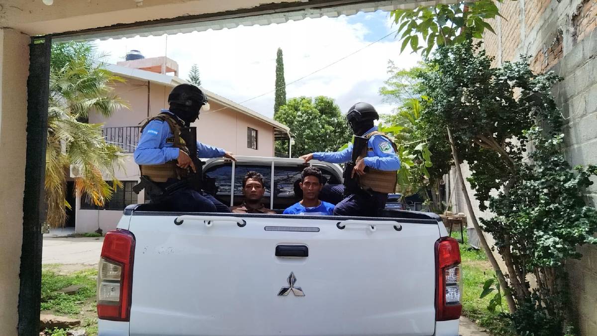 Cae red dedicada a trasladar droga mediante encomiendas en Comayagua