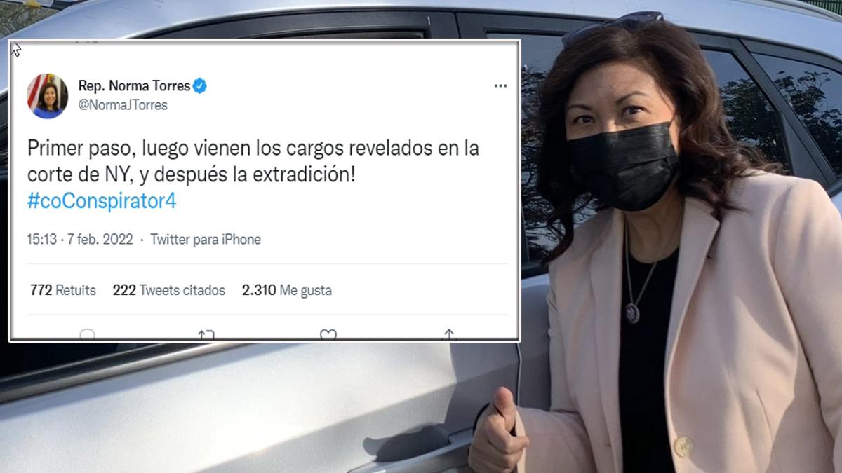 El segundo paso son los cargos en NY y luego la extradición: Norma Torres sobre JOH
