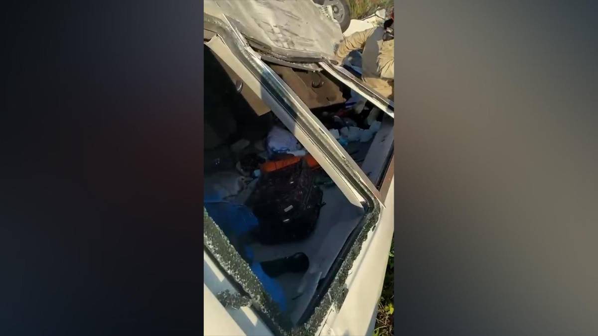 Imágenes impactantes del fatal  accidente en Santa Bárbara