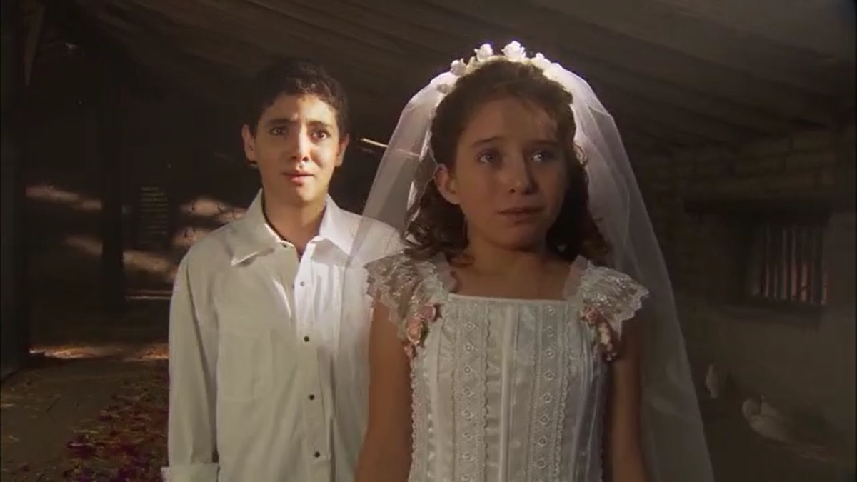 Omar Yubeili en una escena de la telenovela ‘Mañana es para siempre’, (2008).