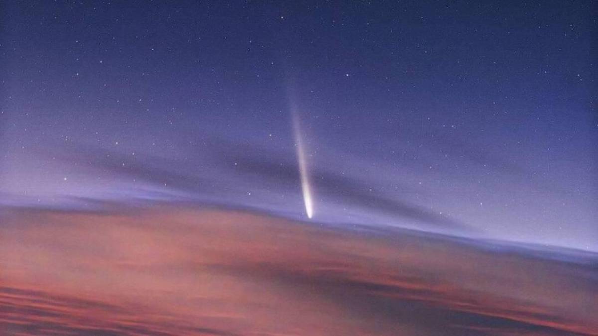 El cometa ATLAS iluminará la Tierra esta noche; el más brillante de los últimos tiempos