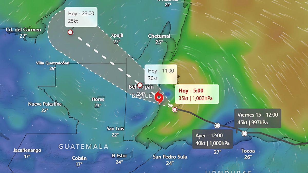 Sara se debilita y aleja, pero habrá más lluvias en Honduras