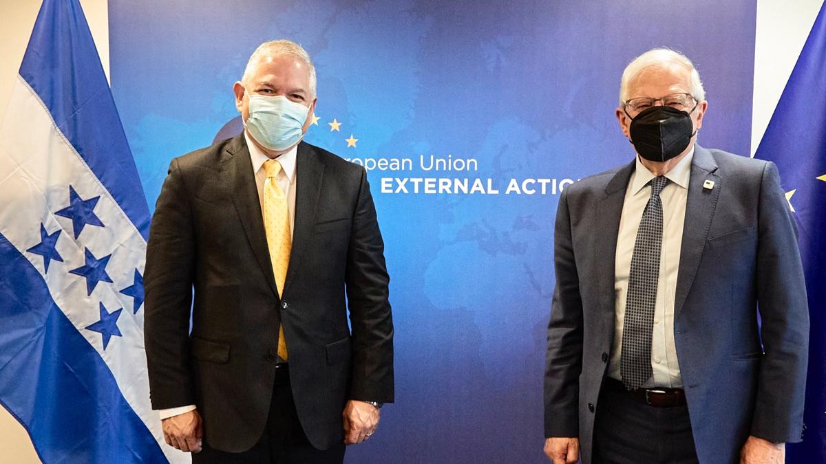 Honduras y la Unión Europea dialogan sobre migración y el combate a la corrupción