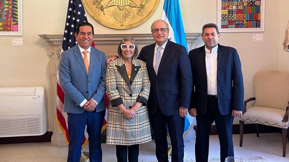 Representante de la OEA se reúne con oposición y gobierno