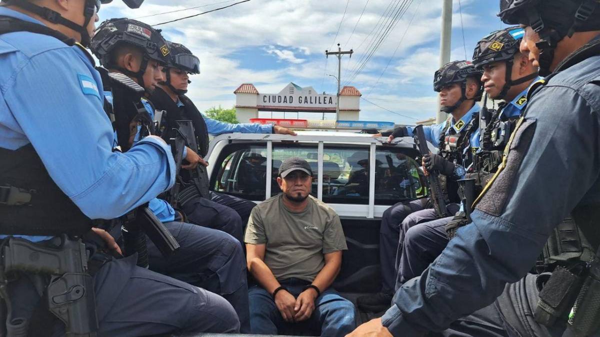 Capturan a “Hugo” con armas, chaleco policial y dron en Choluteca