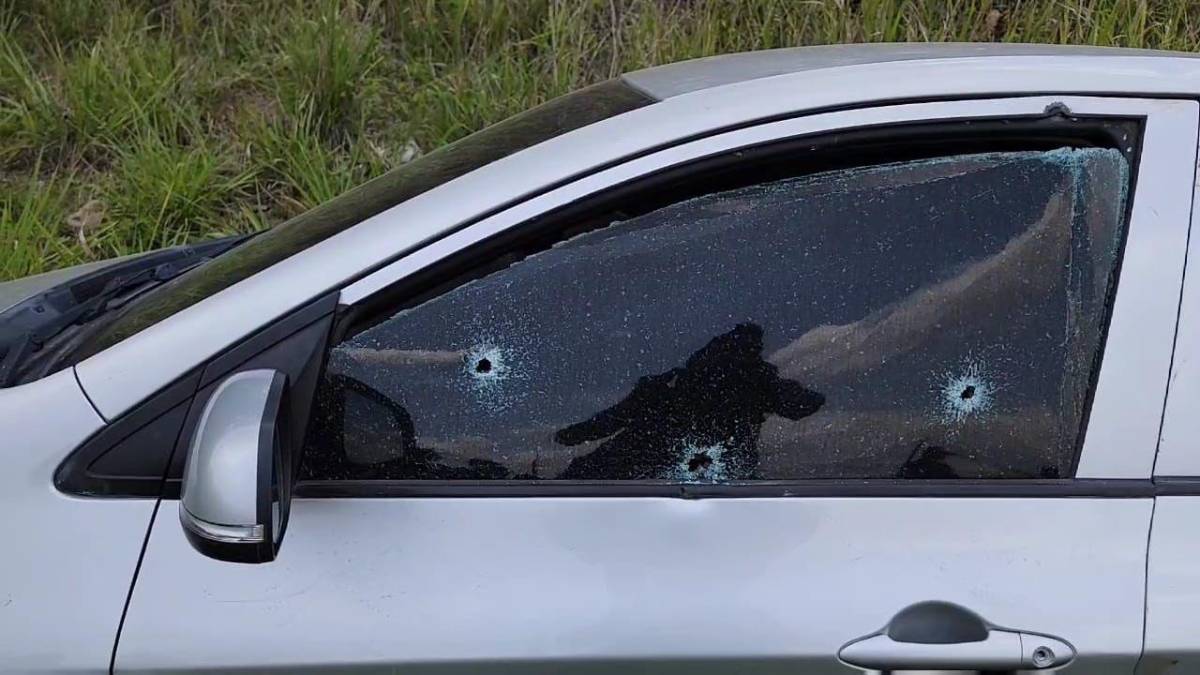 Tirotean a una mujer cuando conducía su carro en Copán