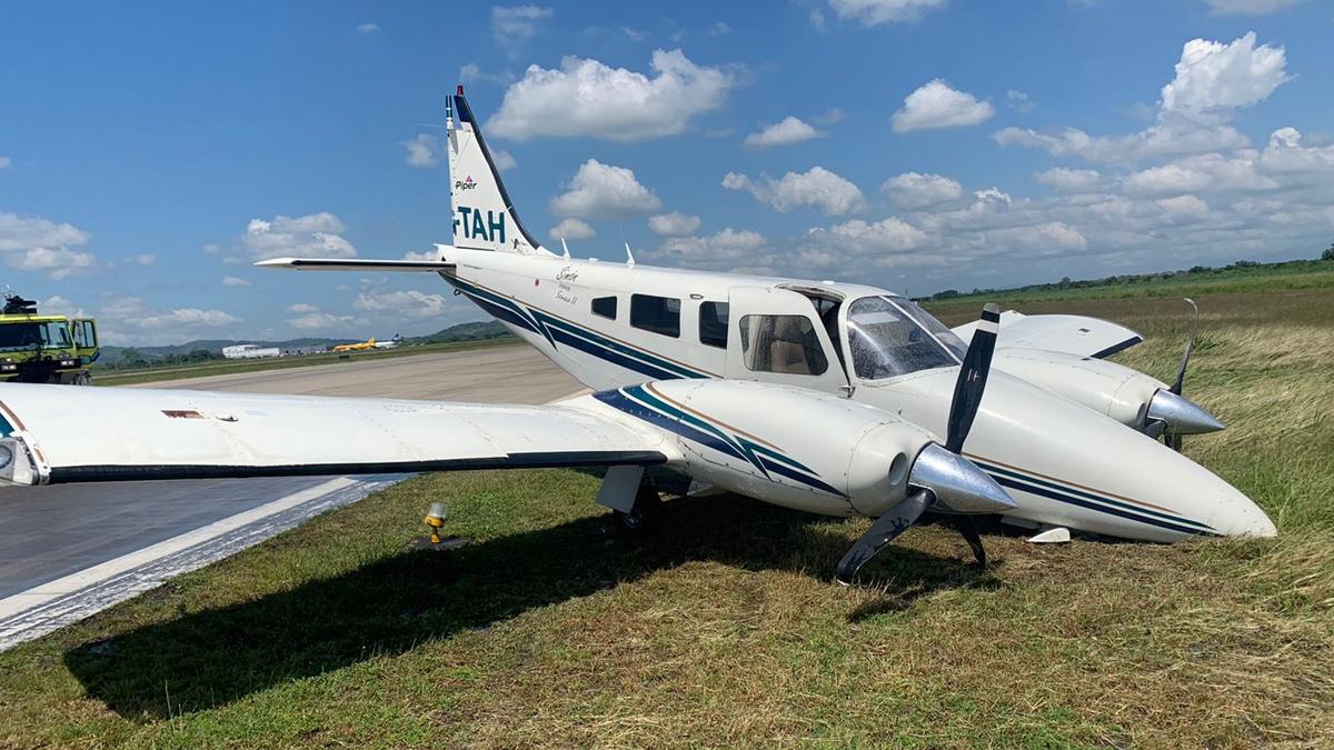 Aeropuerto de San Pedro Sula estuvo cerrado por accidente en de aeronave en la pista