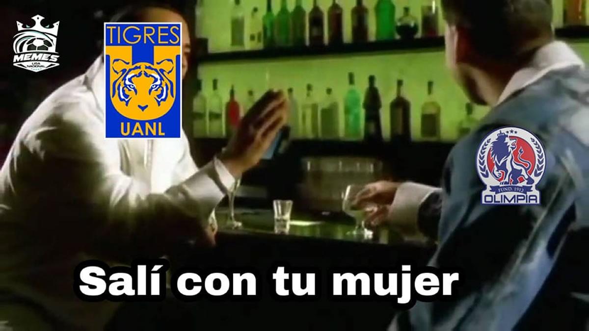 Memes: burlas a Motagua tras goleada ante Tigres y ríen los olimpistas