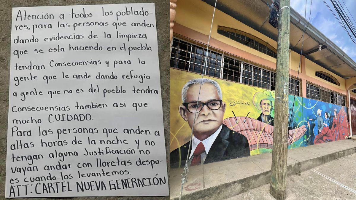 Cártel impone toque de queda para “hacer limpieza” en Azacualpa, Santa Bárbara