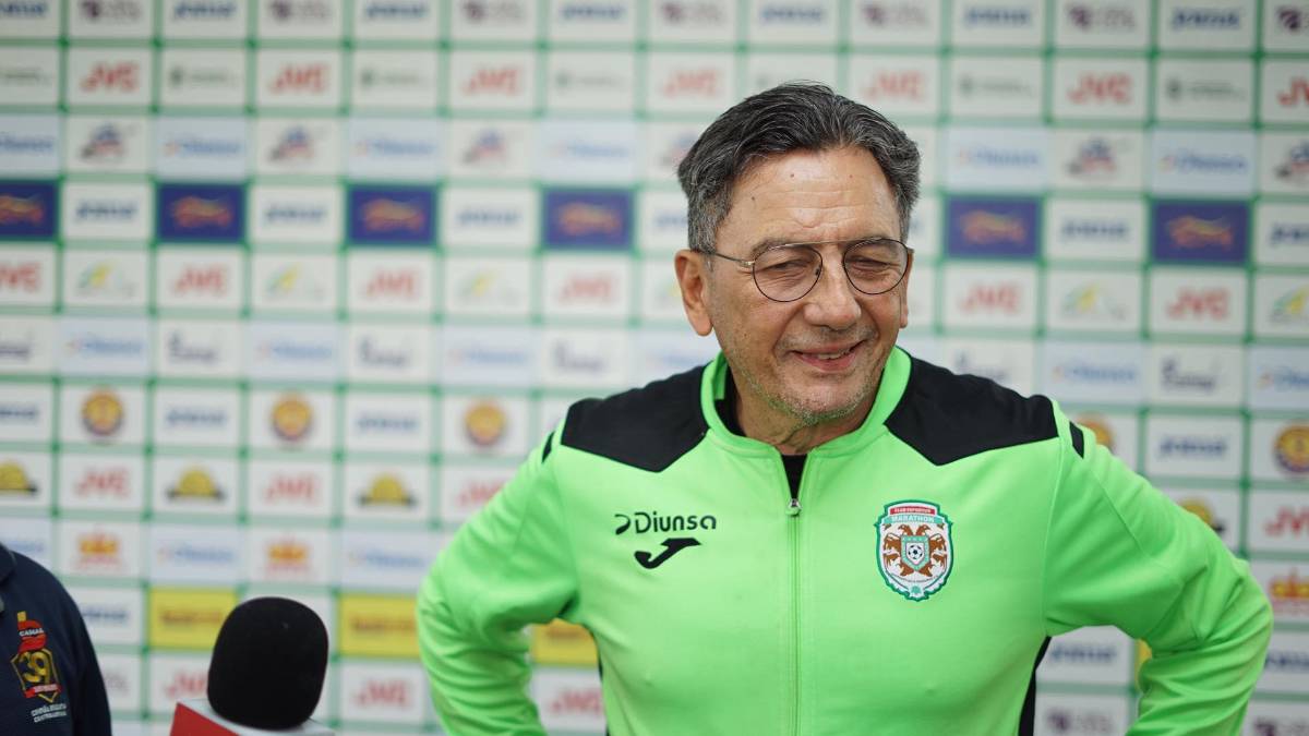 Salomón Nazar confía en sacar un buen resultado en el clásico ante Olimpia.