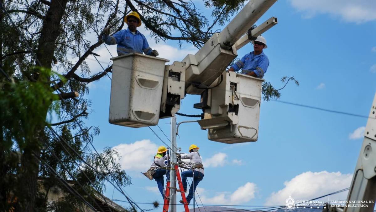 Estas zonas de Honduras no tendrán luz por ocho horas este sábado 18 de abril