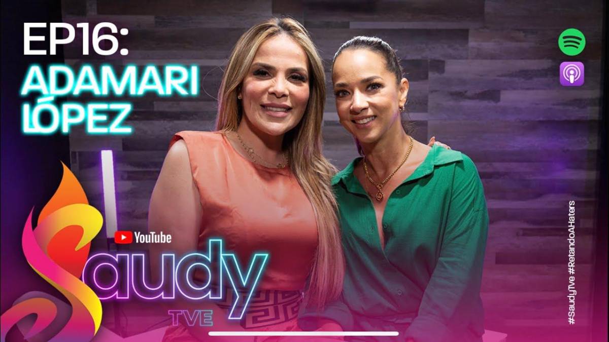 Adamari López junto a su compatriota, la periodista Saudy Rivera.