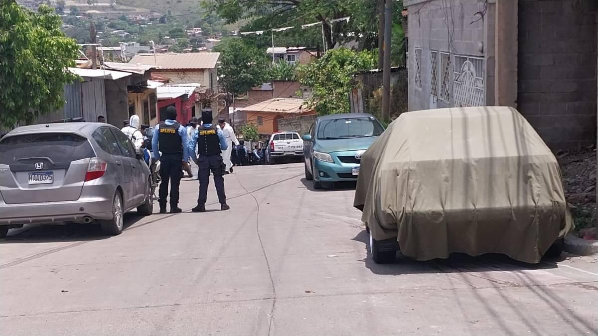 FOTOS: Helicóptero sobrevuela Tegucigalpa tras tiroteo entre policías y pandilleros