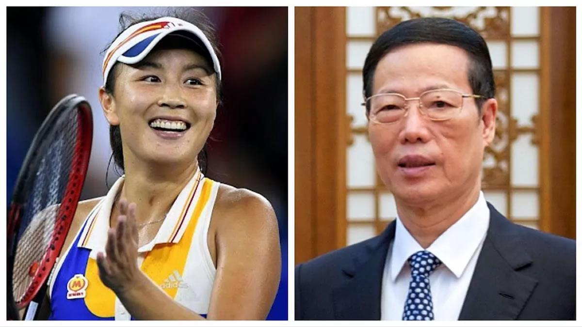 La tenista china Peng Shuai acusó de abusos sexuales al exvicepresidente chino Zhang Gaoli.