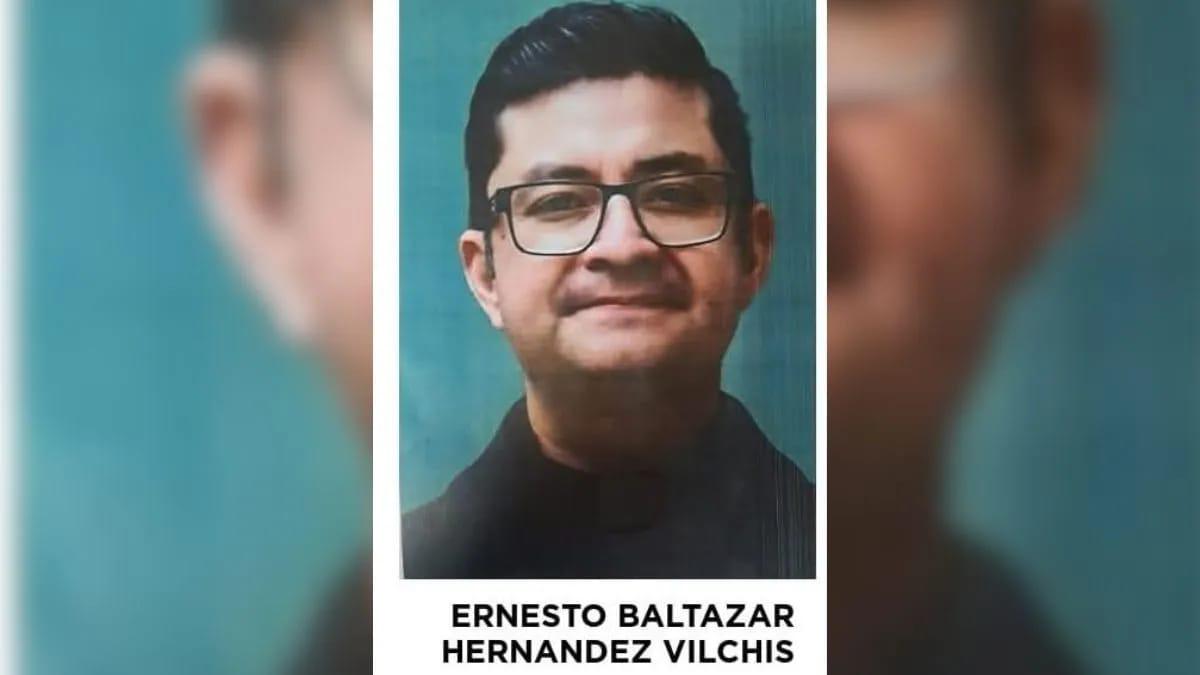 El sacerdote Ernesto Hernández  es hallado muerto en un río de aguas negras