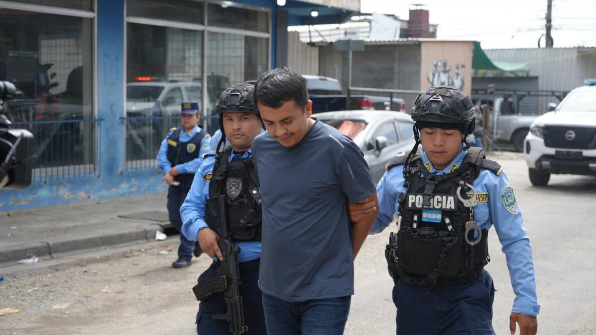 Capturan a mexicano por sustraer con celular más de L190 mil de cajeros automáticos en SPS