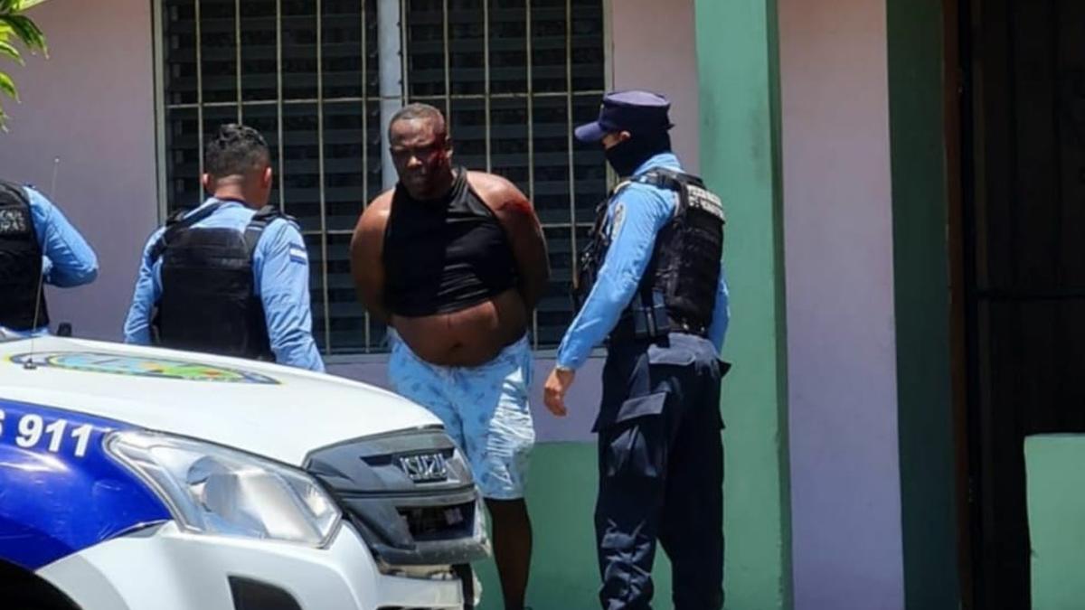Fotos: Persecución de juez termina en choque tras atropellar a policías en La Ceiba
